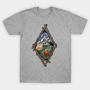 Camping illustration T-Shirt